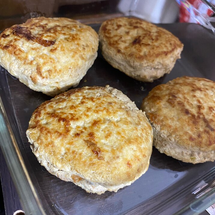 幼児食　玉ねぎ入りハンバーグ